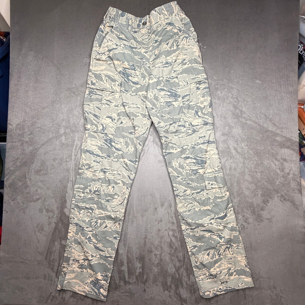 US Air Force Cargo Pants Sz 6 Womens ABU Camo Utility Digital Tiger Stripe DSCP